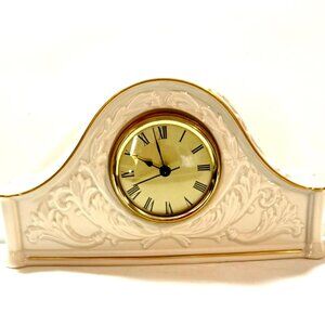 Vintage Lenox Chippendale Mantel Clock - Made in USA